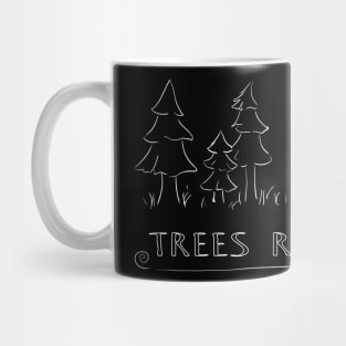 Trees Rock Mug